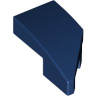 Cunha 1x2 com encaixe esquerda Azul Escura