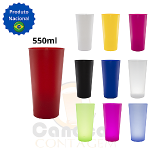 100 Copos Eco 550ml – SEM PERSONALIZAÇÃO