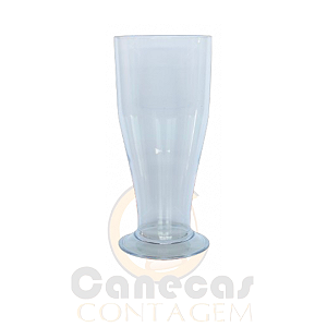 50 Copos Tulipa 300ml Acrílico TRANSPARENTE – SEM PERSONALIZAÇÃO