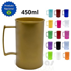 100 Canecas Acrílicas 450ml – SEM PERSONALIZAÇÃO