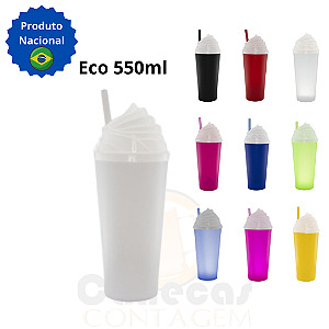 100 Coponudo Tampa Chantilly 550ml – SEM PERSONALIZAÇÃO