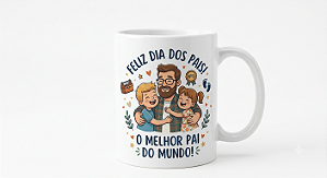 Caneca de Porcelana DIA DOS PAIS 01