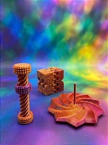 Kit Fidget Evo: O Poder do Foco e do Alívio em Suas Mãos! 🌀✨