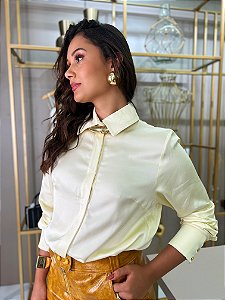 Camisa Amarelo Butter - Isy