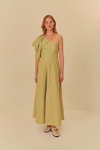 Vestido Cropped Ombro So Verde Citronela - Farm