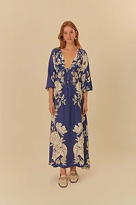 Vestido Longo Jardim - farm