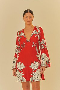 Vestido Curto Jardim - farm