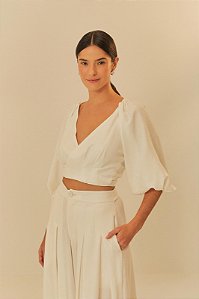 Blusa Transpasse Man - Farm