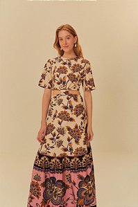 Vestido Cropped Jasm - Farm