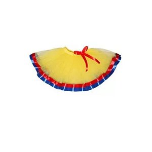 saia tutu branca de neve