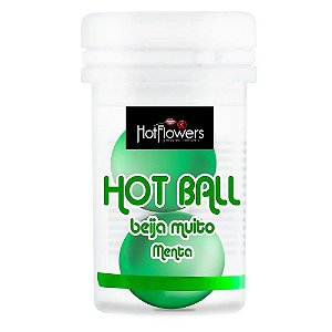 Hot Ball Beija Muito Duplo Menta Hot Flowers