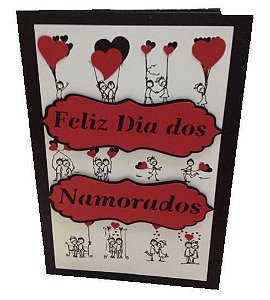 Cartão Feliz dia doas Namorados