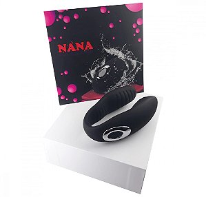 Vibrador de Casal com 10 Velocidades - Preto