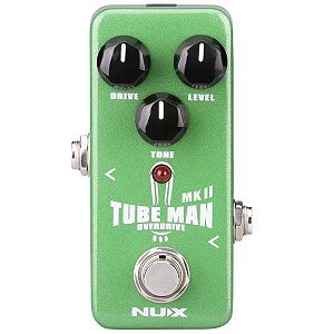 Pedal Nux Tube Man MKII NOD-2 Overdrive para Guitarra