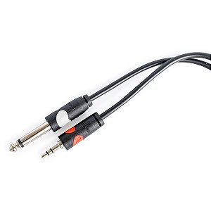Cabo Audio Santo Angelo CA28 P2 Stereo x P10 Mono 2m Linha SA2X