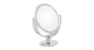 Espelho de Aumento 5X Dupla Face com Moldura de Plástico JZ005