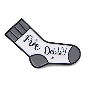 Pin Meia do Dobby - Harry Potter