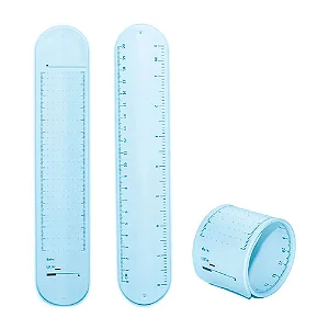 Pulseira Silicone de Anotações / Memória - Azul