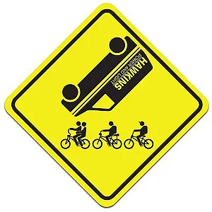 Placa Stranger Things - Flying Car