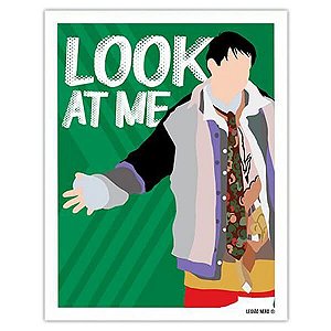 Placa Decorativa Look at Me - Friends