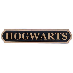 Quadro Placa Hogwarts - Harry Potter