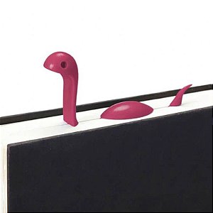 Marcador de Livro - Monstro do Lago Ness - Pink