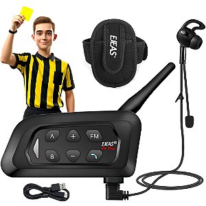 Intercomunicador Ejeas V4C 1500m Conecta Até 4
