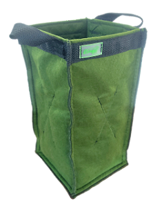 VASO DE FELTRO / 7L  LONGO  / 15(L)x15(P)x32(A)cm