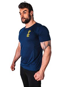 Camiseta Manga Curta Iron Azul Marinho