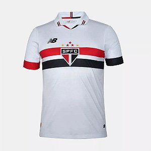 Camisa São Paulo Jogo 1 New Balance Torcedor 2024 Oficial