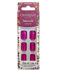 Unha Postiça Autocolante Orchidea Gloss