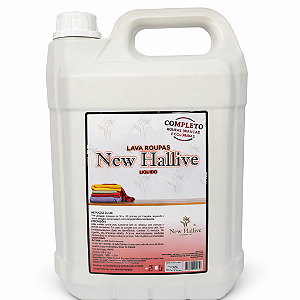 Sabão Líquido Para Roupas Concentrado New Hallive 5lt