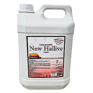 Sabão Líquido Para Roupas Concentrado New Hallive 5lt