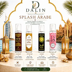 Kit Home Splash Dalin 200ml | Coleção Árabe ou Francesa