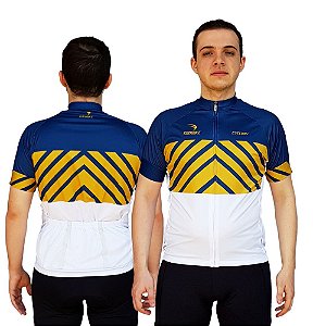 CAMISA CICLISMO MASCULINA SÓDBIKE, PROTEÇÃO SOLAR 20, ZIPER FULL