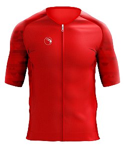 CAMISA CICLISMO UNISSEX ELITE SÓDBIKE, PROTEÇÃO SOLAR 50, ZIPER FULL