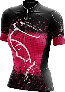 CAMISA CICLISMO FEMININA SÓDBIKE DRY, PROTEÇÃO SOLAR 20, NOSSA SENHORA