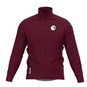 CORTA VENTO CICLISMO FEMININO SÓDBIKE, 3 BOLSOS, ZIPER FULL, MARSALA