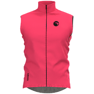 COLETE CORTA VENTO CICLISMO SÓDBIKE, 3 BOLSOS, ZIPER FULL - FEMININO