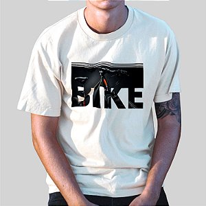 Camiseta Casual 100% Algodão - BIKE