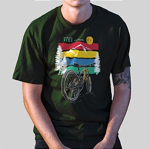 Camiseta Casual 100% Algodão