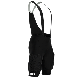 BRETELLE ANATÔMICO PREMIUM SÓDBIKE COM BOLSO PRETO