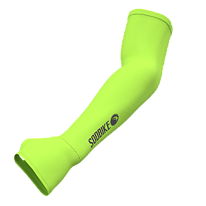 Manguito Sódbike Amarelo Fluor Com Passante no Polegar