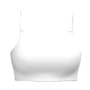 TOP Poliamida com bojo Branco