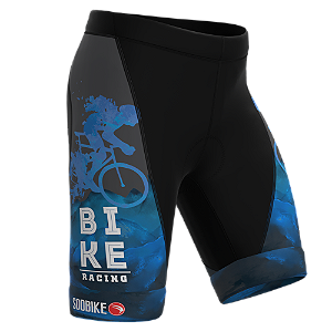 BERMUDA CICLISMO INFANTIL SÓDBIKE SD26 RACING AZUL