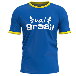 Camiseta Casual Brasil 2026 - Vai Brasil