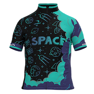 CAMISA CICLISMO INFANTIL SÓDBIKE, PROTEÇÃO SOLAR 20, 100% POLIÉSTER
