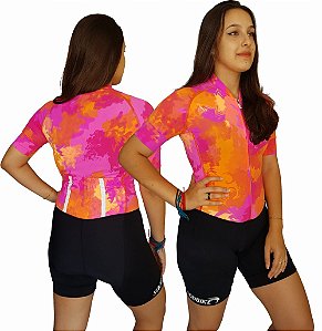 MACAQUINHO CICLISMO FEMININO SÓDBIKE, FORRO GEL E ESPUMA MISTO, POLIAMIDA