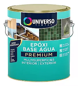 Tinta Epóxi Base Água Premium Branco Acetinado Universo 3,6l