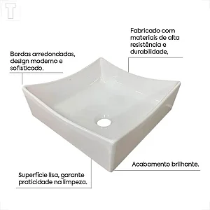 Cuba Japi de Apoio Ravena Branca 34 X34